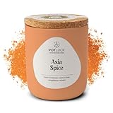 POTLUCK | Asia Spice | Gewürzzubereitung im Keramiktopf | 80g | Vegan, glutenfrei und mit natürlichen Inhaltsstoffen